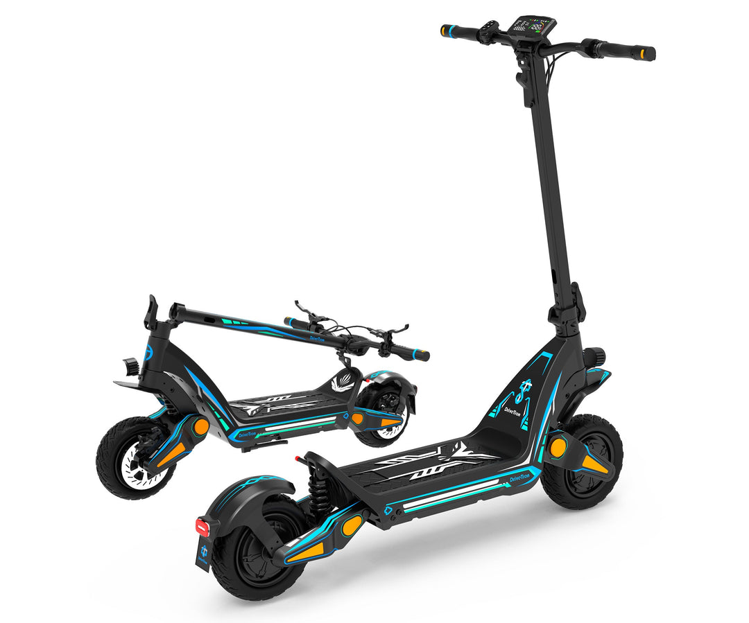 DRIVETRON DT06 11" Off-Road Electric Scooter with 2×1500W Dual Motors and 60V 23.4Ah Battery