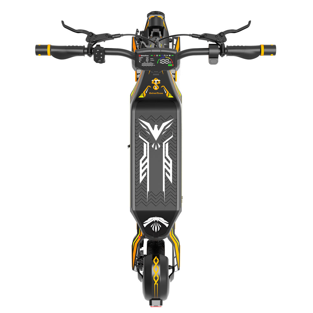 DRIVETRON DT06 11" Off-Road Electric Scooter with 2×1500W Dual Motors and 60V 23.4Ah Battery