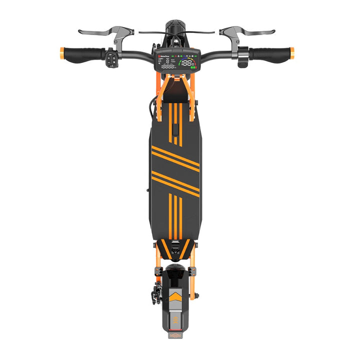 DRIVETRON DT10 10" Off-Road Electric Scooter with 1200W×2 Dual Motor and Turn Signal Option