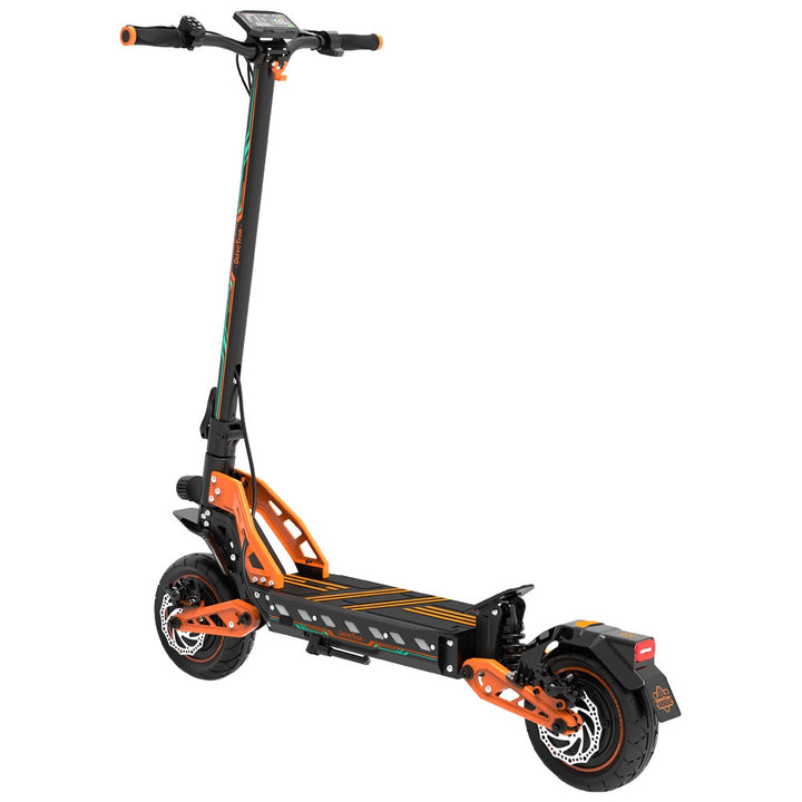 DRIVETRON DT10 10" Off-Road Electric Scooter with 1200W×2 Dual Motor and Turn Signal Option
