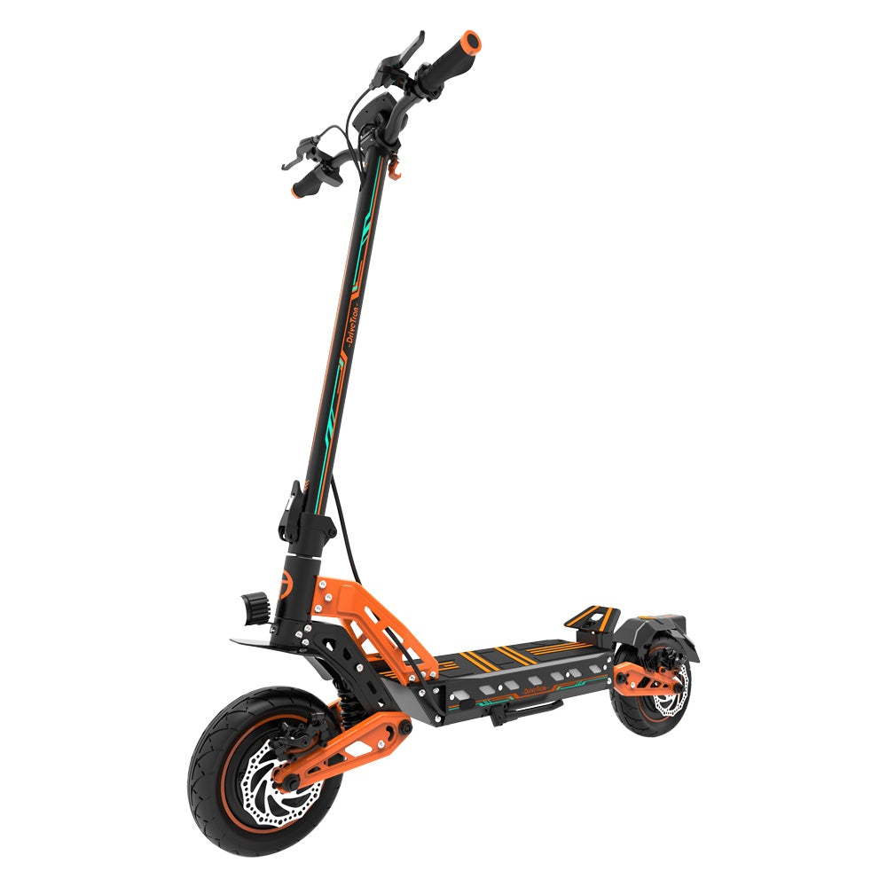 DRIVETRON DT10 10" Off-Road Electric Scooter with 1200W×2 Dual Motor and Turn Signal Option