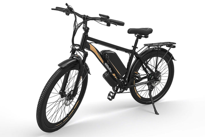 EMOKO EC27 Dual Battery Electric Bike with 150km Long Range, 27.5-Inch Wheels and Rear Rack