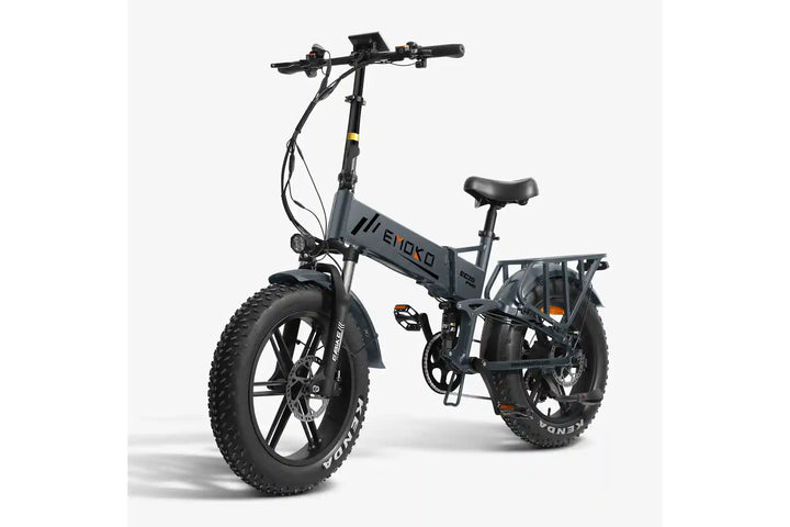 Emoko EC20 Folding Electric Bike | Full Suspension, 80km Range, 48V Battery, Alloy Rear Rack