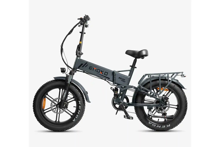 Emoko EC20 Folding Electric Bike | Full Suspension, 80km Range, 48V Battery, Alloy Rear Rack