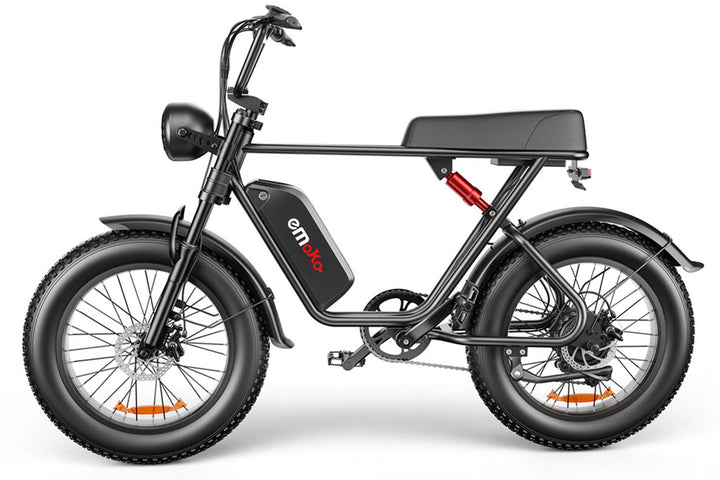Emoko C91 Fat Tire Electric Bike 1000w powerful motor retro style ebike for adults
