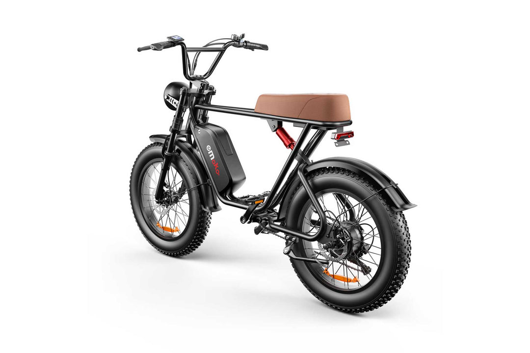Emoko C91 Fat Tire Electric Bike 1000w powerful motor retro style ebike for adults