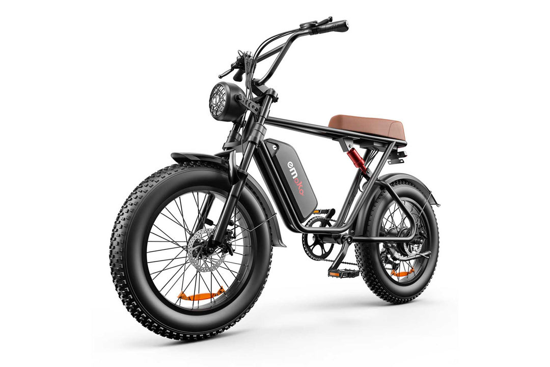Emoko C91 Fat Tire Electric Bike 1000w powerful motor retro style ebike for adults
