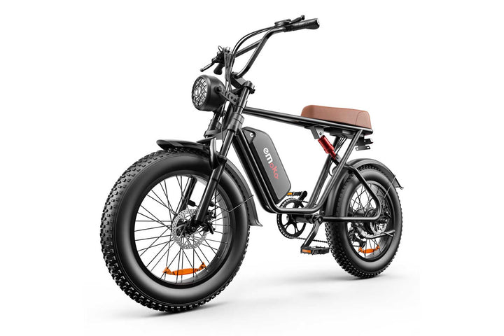 Emoko C91 Fat Tire Electric Bike 1000w powerful motor retro style ebike for adults