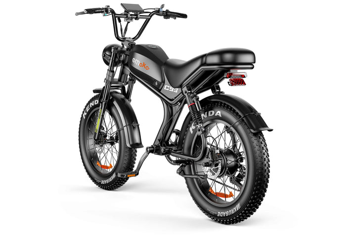 Emoko C93 48V Fast Moped-style Ebike Fat Tire 1000w Motor for adults
