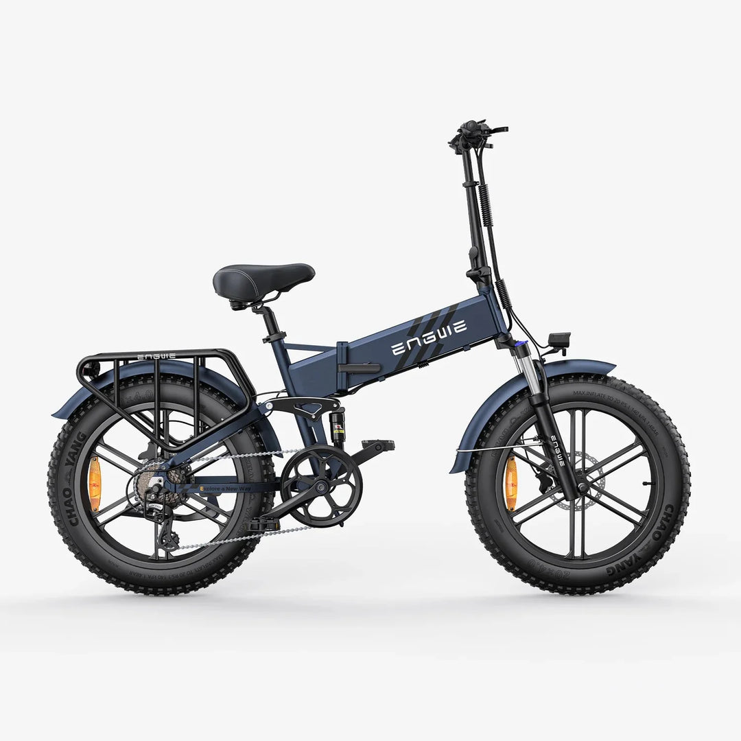 ENGWE ENGINE Pro 2.0 Folding Electric Bike with 52V 16Ah Battery and Full Suspension