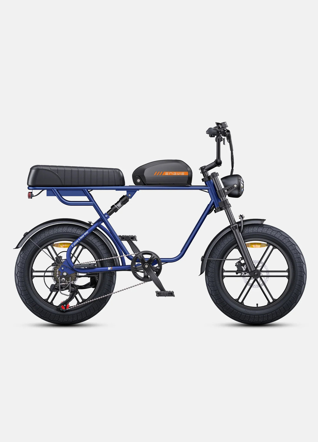 ENGWE M1 Dual Passenger Fat Tire Electric Bike with Single or Dual Battery Options