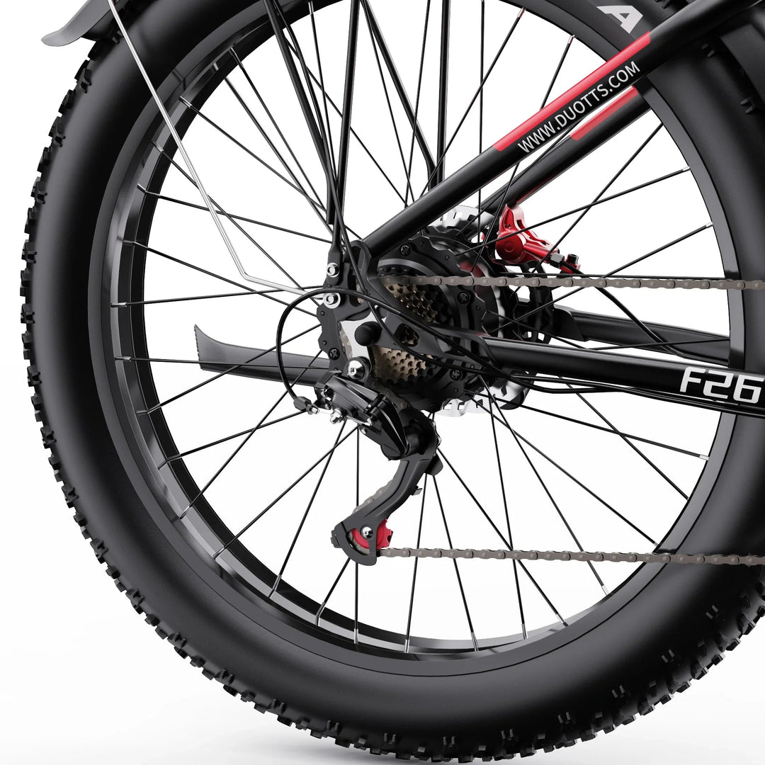 DUOTTS F26 Pro Fat Tire Electric Mountain Bike Built for Off-Road Performance