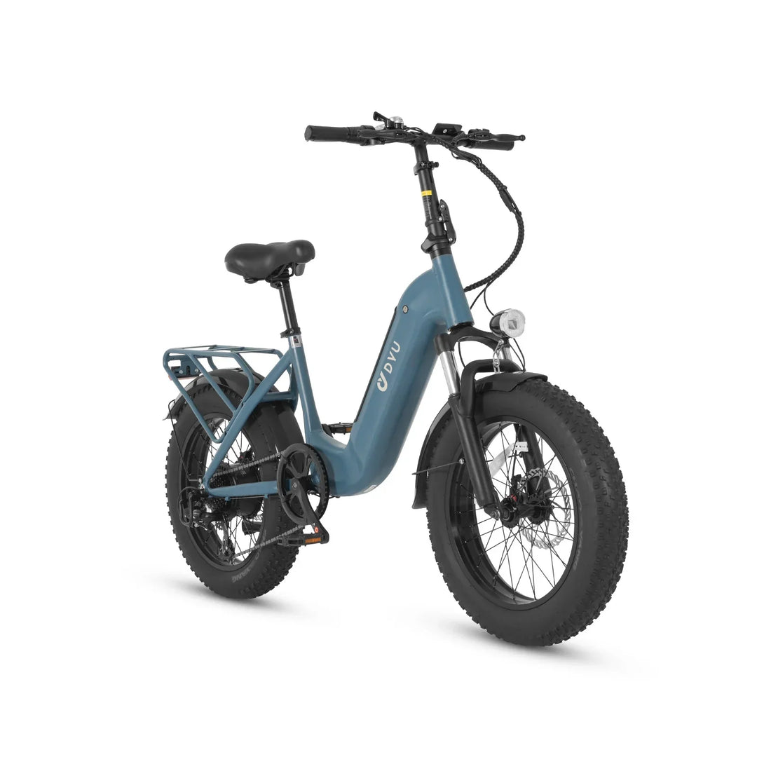 DYU FF500 Step-Thru Electric Bike with Smart LCD Display and Powerful Motor