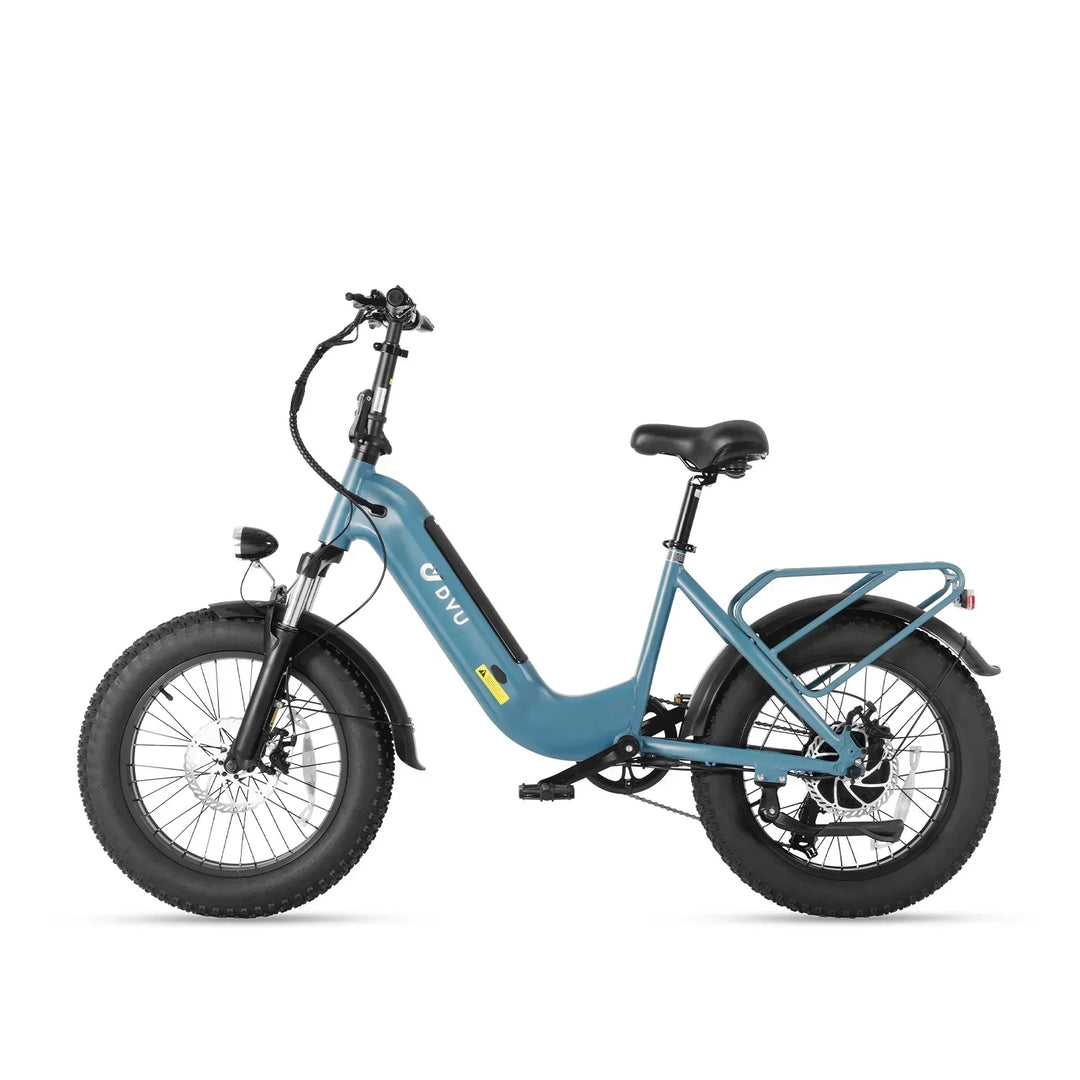 DYU FF500 Step-Thru Electric Bike with Smart LCD Display and Powerful Motor