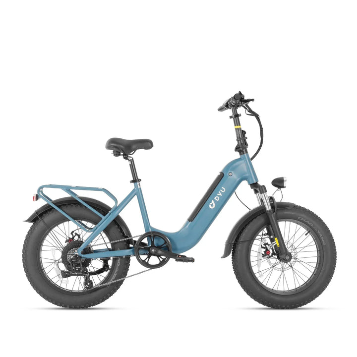 DYU FF500 Step-Thru Electric Bike with Smart LCD Display and Powerful Motor