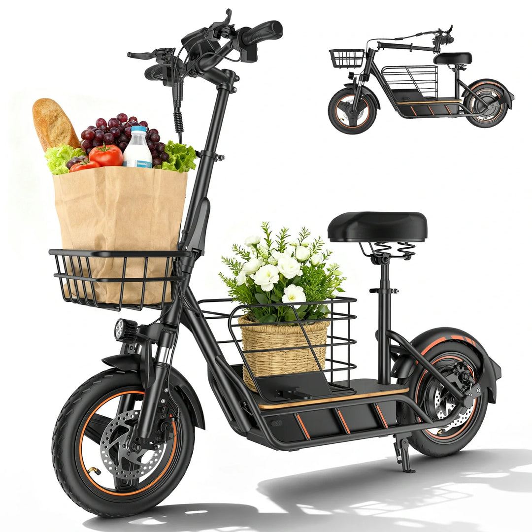 FREEBOY H14 Electric Scooter – 750W Motor, 28 mph