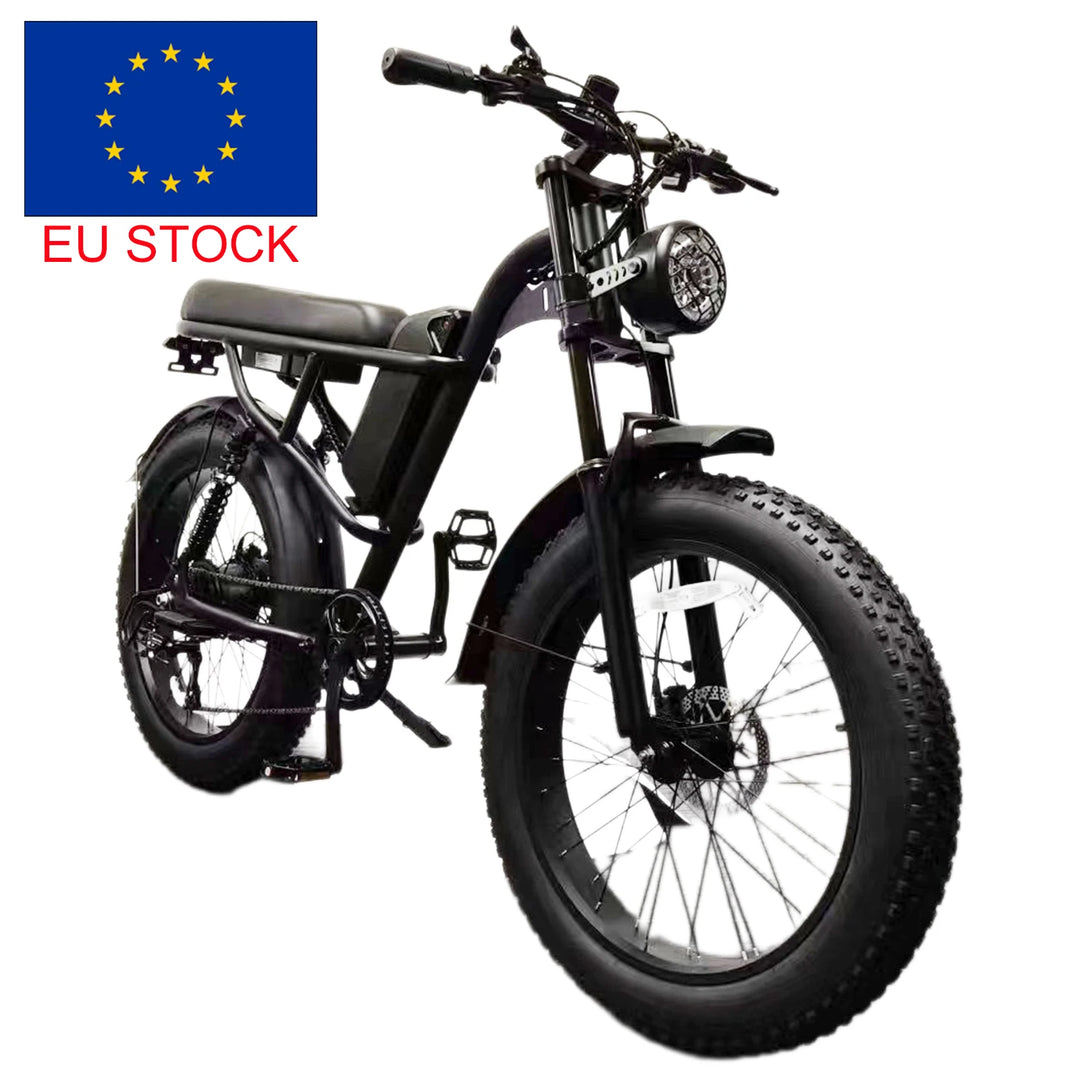 500w 48v Ebike Electric Hybrid City Bike for Adult, Battery Assisted Operated Electric Bike Bicycle, E-bike Fat Tire E Bike