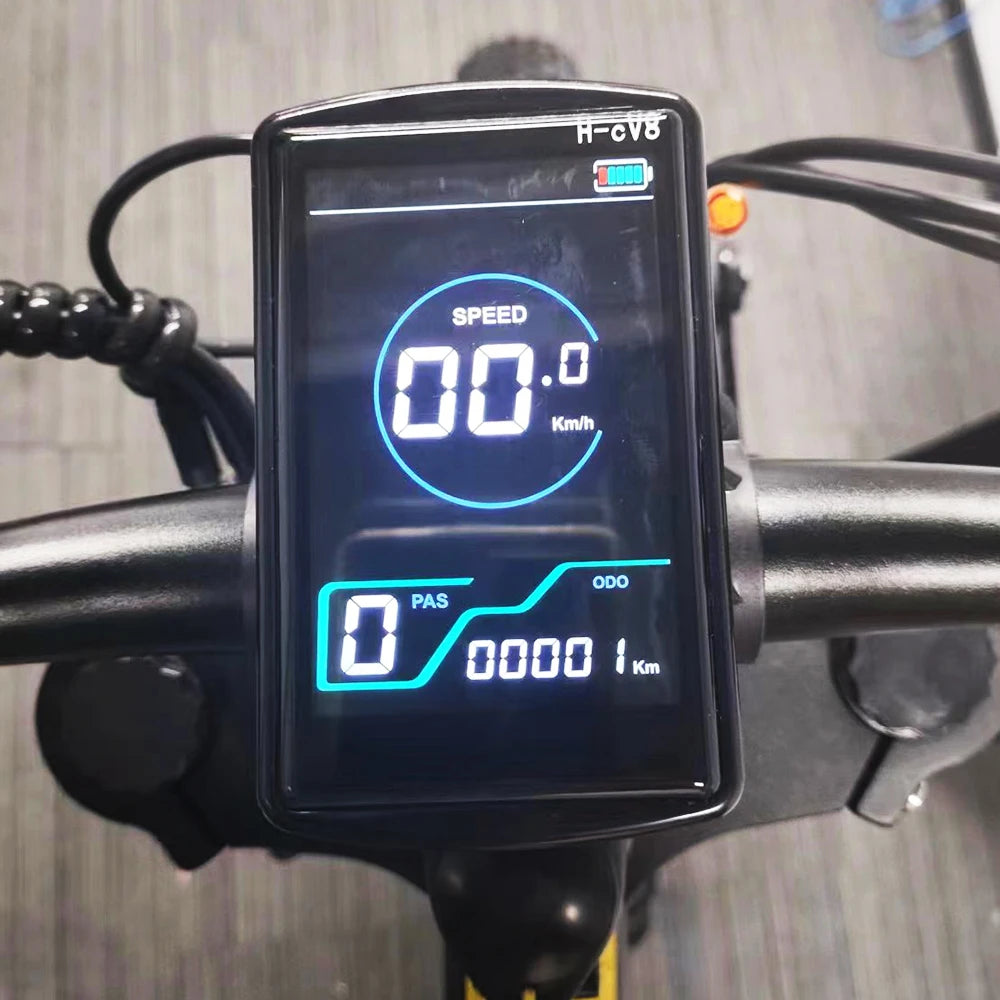 500w 48v Ebike Electric Hybrid City Bike for Adult, Battery Assisted Operated Electric Bike Bicycle, E-bike Fat Tire E Bike