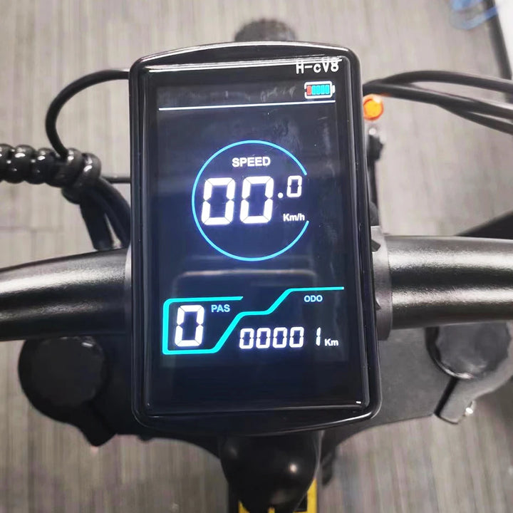 500w 48v Ebike Electric Hybrid City Bike for Adult, Battery Assisted Operated Electric Bike Bicycle, E-bike Fat Tire E Bike
