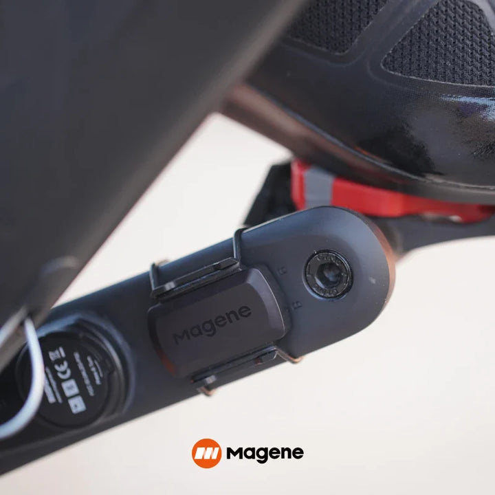 Magene S3+ Speed &amp; Cadence Dual Sensor - ANT+ Bluetooth Wireless Speedmeter - 9g Magnetless Geomagnetic Sensor for Garmin &amp; Wahoo