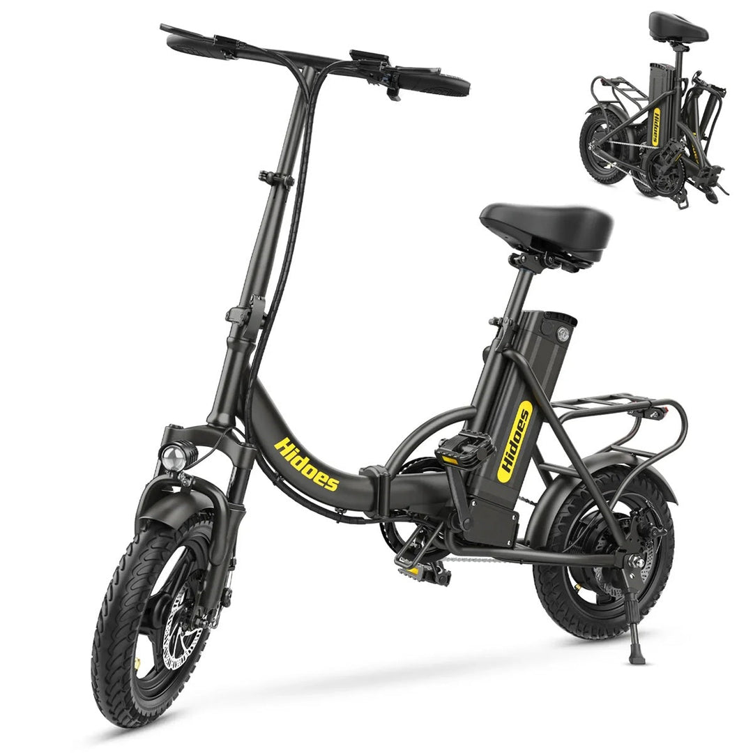Hidoes C5 Folding Electric Bike Designed for Compact Storage and Easy Portability
