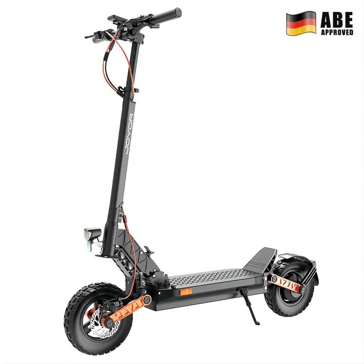 JOYOR S5 10" ABE-Certified Off-Road Electric Scooter with 500W Motor and 48V 13Ah Battery