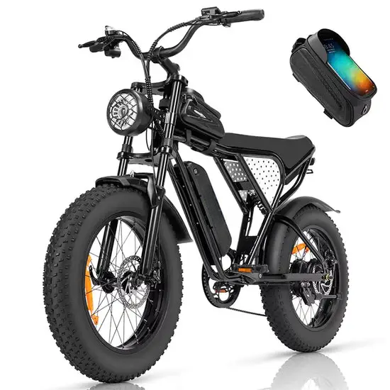 YVY K20 Lite Urban Explorer Fat Tire E-Bike | 1000W Brushless Motor, 48V 15Ah Removable Battery