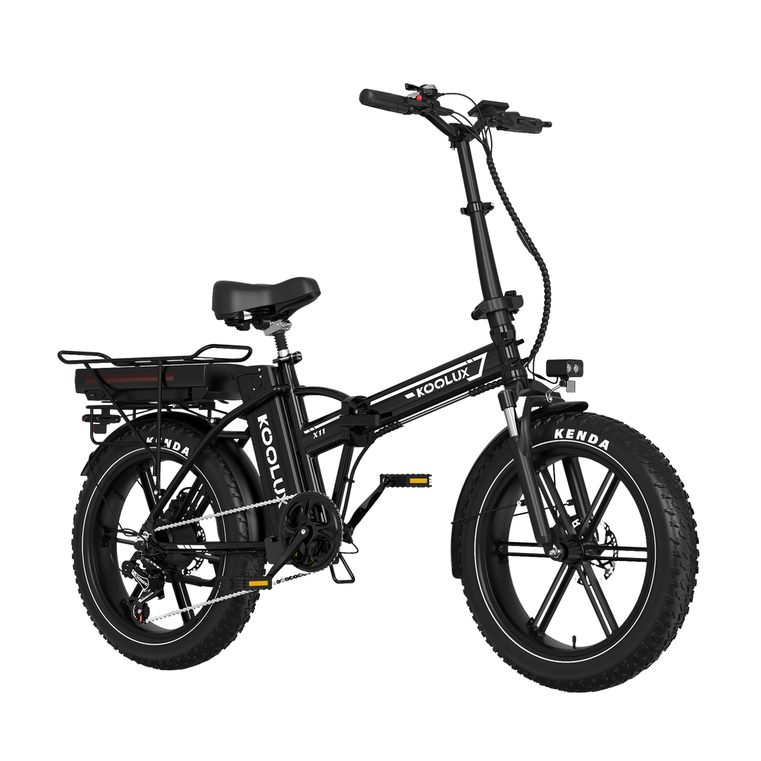 KOOLUX X11S Folding Ebike 48V 13+10.4Ah Lithium-ion (Dual Battery) UK EU Stock