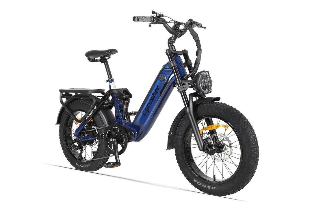 Cyrusher Kommoda Pro Step-Through Electric Bike with Kenda Tires and Hydraulic Disc Brakes