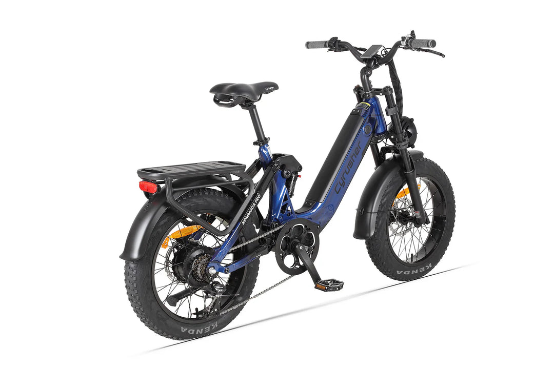 Cyrusher Kommoda Pro Step-Through Electric Bike with Kenda Tires and Hydraulic Disc Brakes