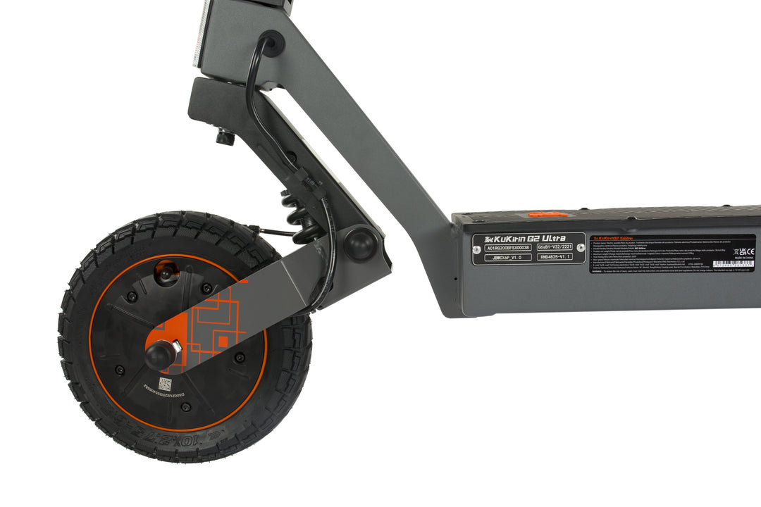 KuKirin G2 Ultra Folding Electric Scooter with IP54 Waterproofing and 120kg Max Load