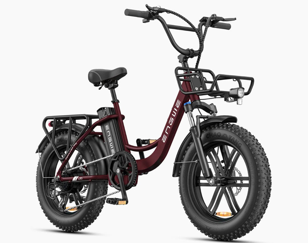 ENGWE L20 BOOST Step-Thru Electric Bike with Powerful Motor and Mechanical Disc Brakes