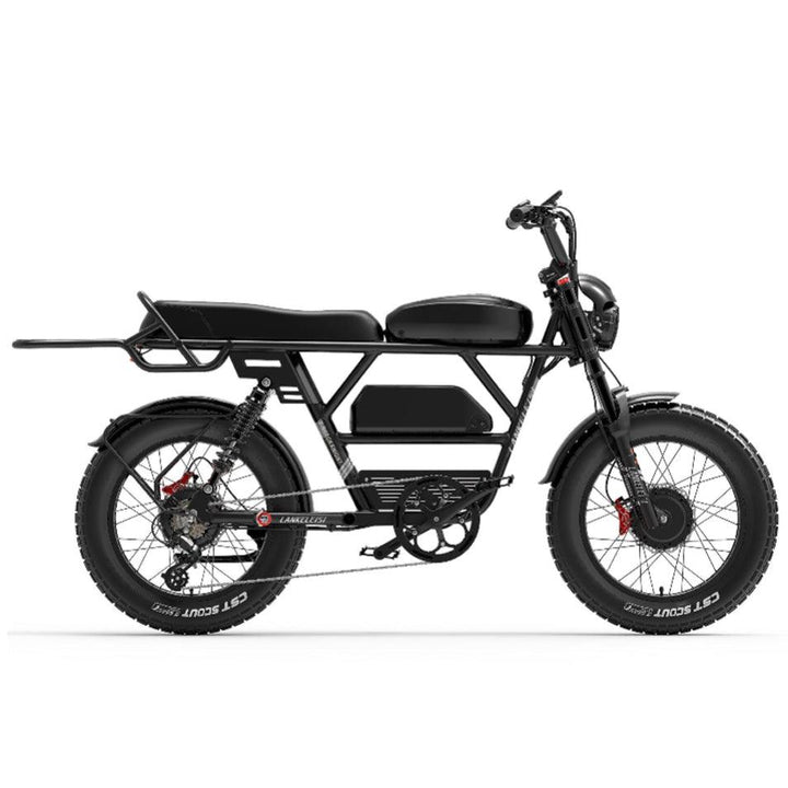 Lankeleisi X-Black Knight Dual Motor Electric Bike with High-Performance Powertrain