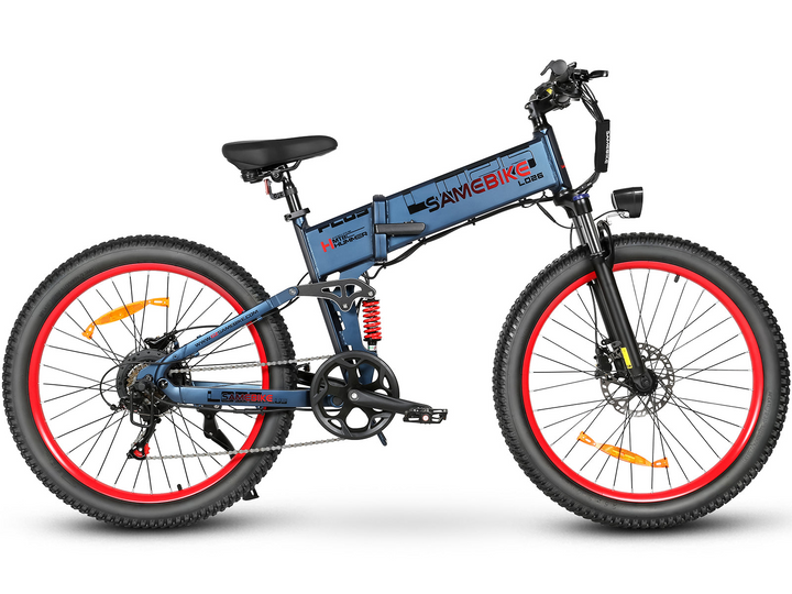 Samebike LO26 Plus 26" Fat Tire Foldable Electric Mountain Bike with 250W Motor