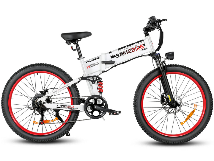 Samebike LO26 Plus 26" Fat Tire Foldable Electric Mountain Bike with 250W Motor