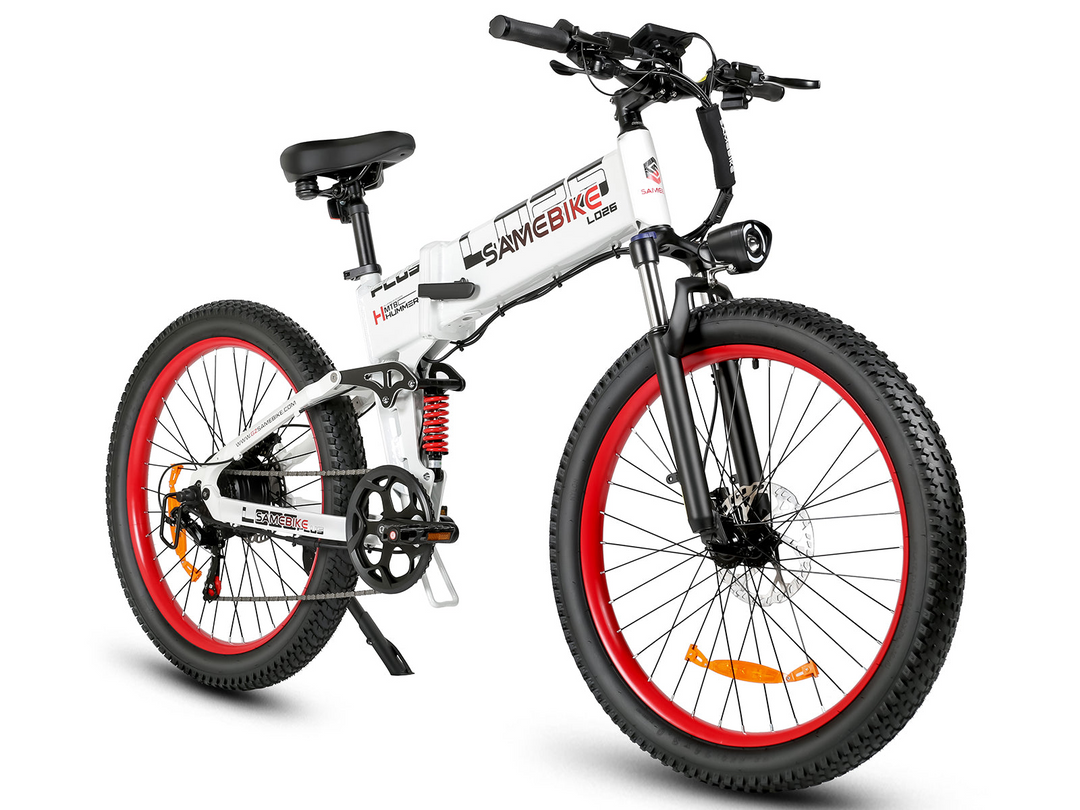 Samebike LO26 Plus 26" Fat Tire Foldable Electric Mountain Bike with 250W Motor