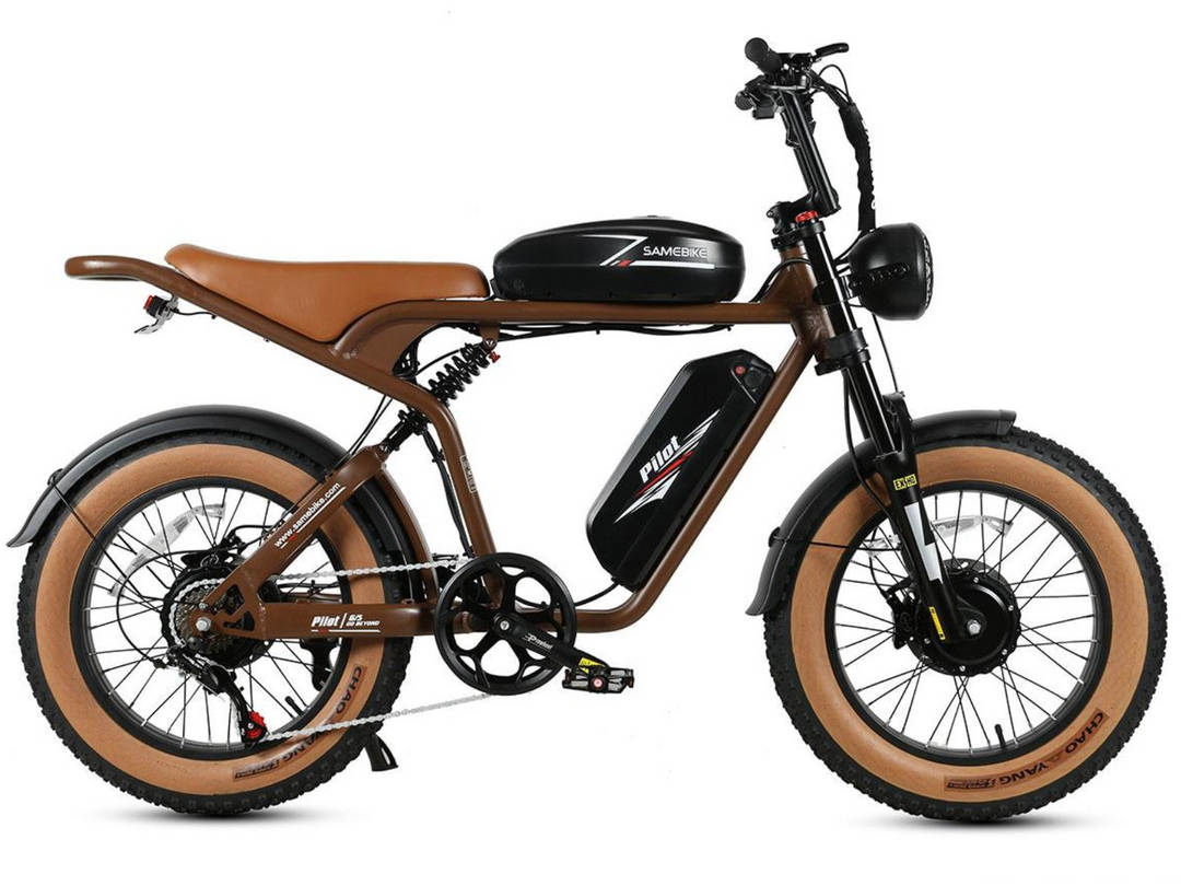 Samebike M20-III High Torque Electric Bicycle with 160+Nm Motor and 4.2" Color LCD