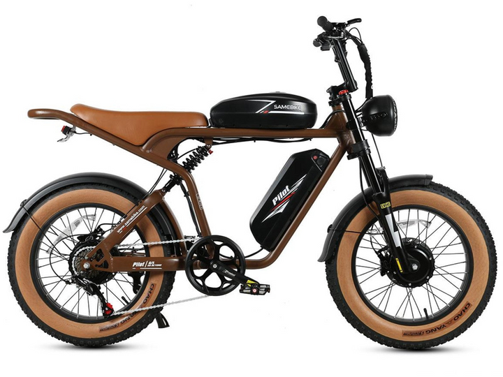 Samebike M20-III High Torque Electric Bicycle with 160+Nm Motor and 4.2" Color LCD