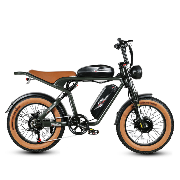 Samebike M20-III High Torque Electric Bicycle with 160+Nm Motor and 4.2" Color LCD