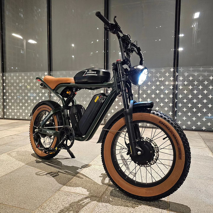 Samebike M20-III High Torque Electric Bicycle with 160+Nm Motor and 4.2" Color LCD