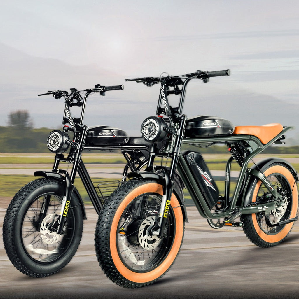 Samebike M20-III High Torque Electric Bicycle with 160+Nm Motor and 4.2" Color LCD