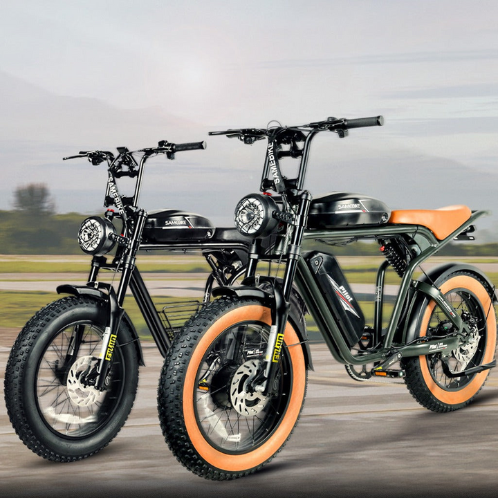 Samebike M20-III High Torque Electric Bicycle with 160+Nm Motor and 4.2" Color LCD