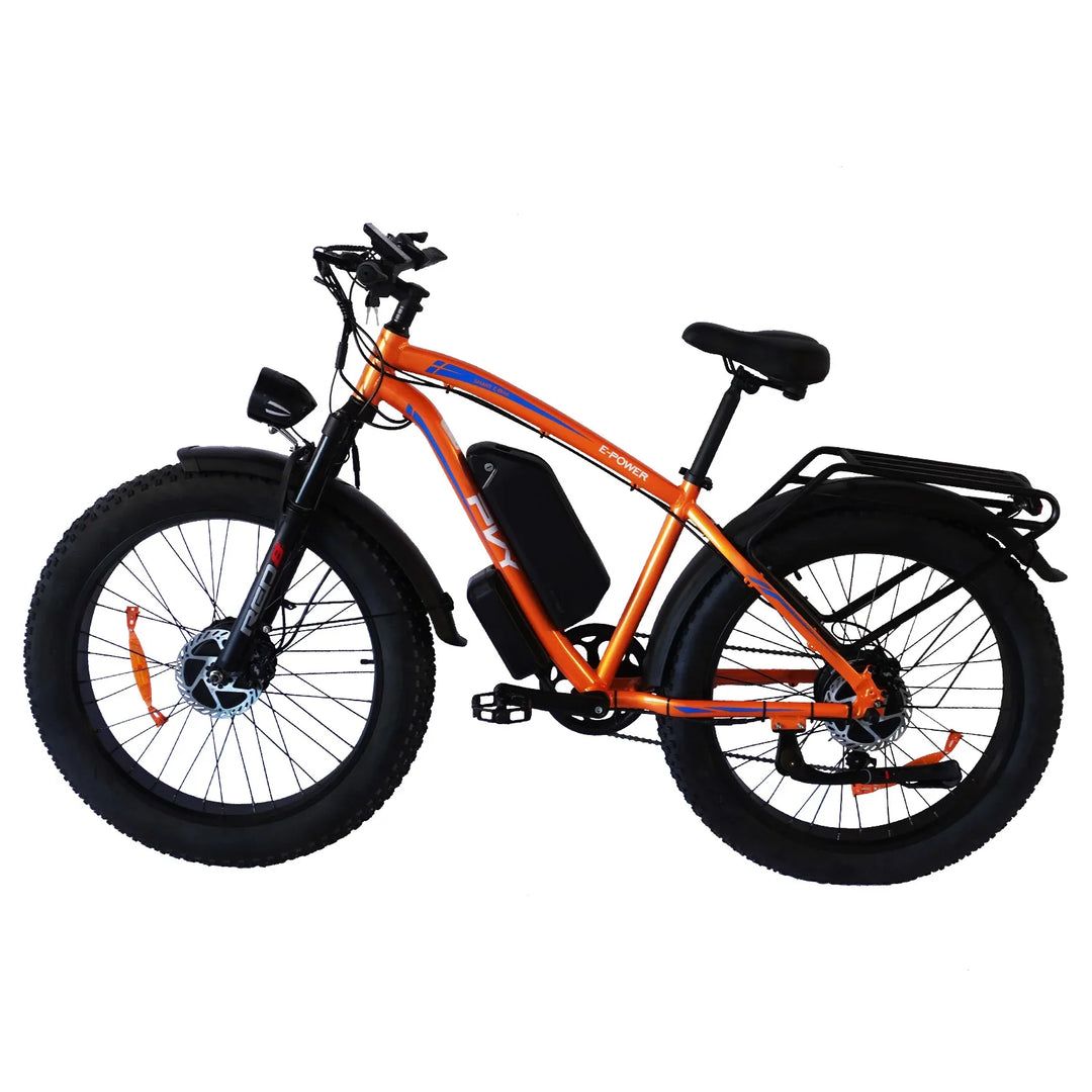 PVY MAX 26 Fat Tire Electric Bike Designed for Power Performance and Adventure
