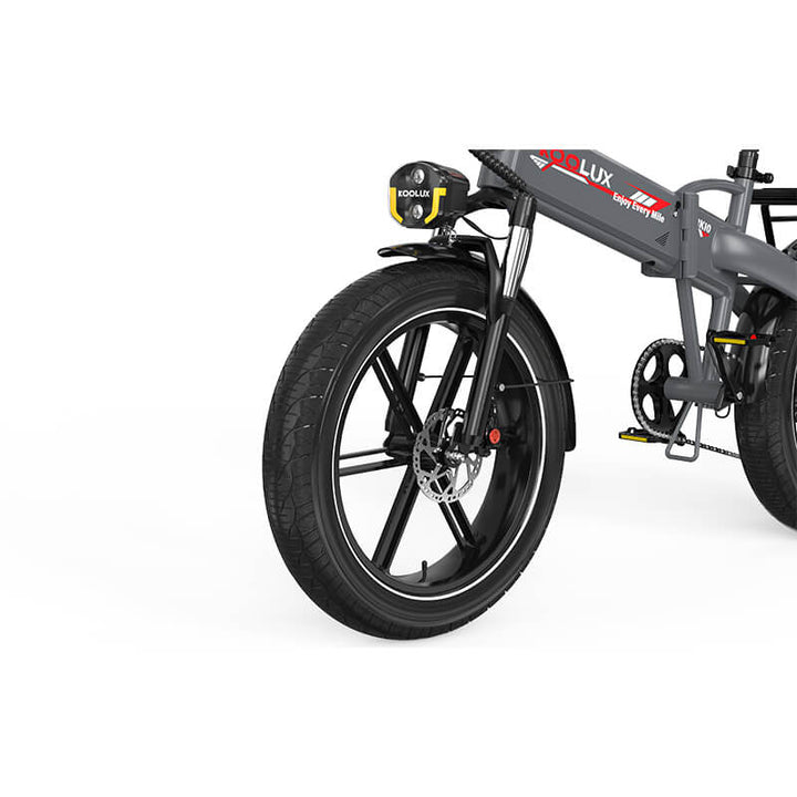 KOOLUX RK10 48V 13AH Lithium-ion Folding Electric Bike Ebike With NFC
