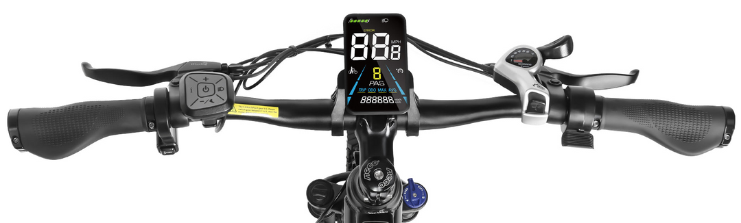 Samebike RS-A01 MEN Urban Electric Bicycle with LCD Display and Ergonomic Controls