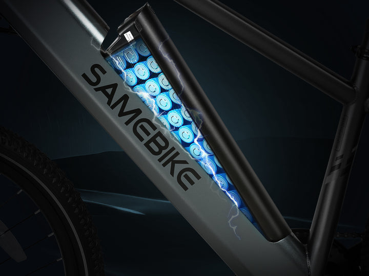 Samebike RS-A01 MEN Urban Electric Bicycle with LCD Display and Ergonomic Controls