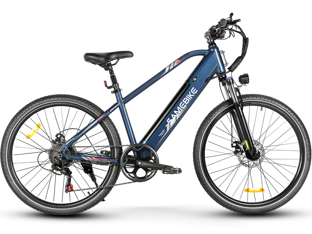 Samebike RS-A01 MEN Urban Electric Bicycle with LCD Display and Ergonomic Controls