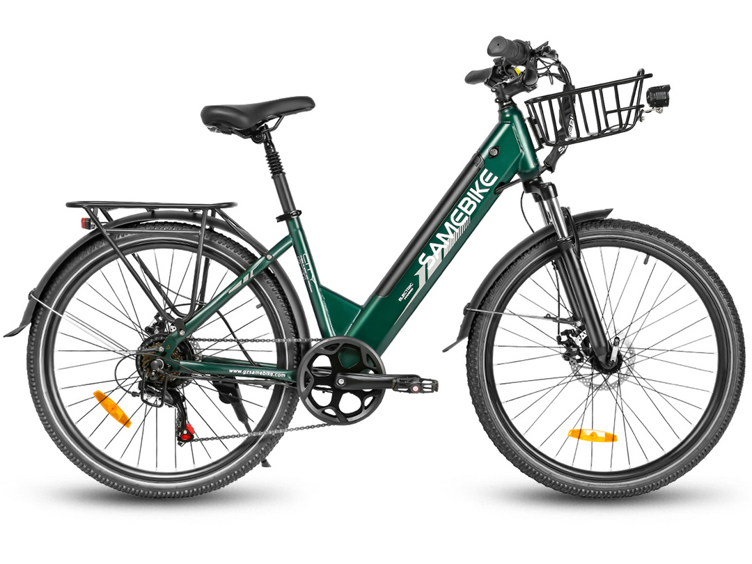 Samebike RS-A01 Pro-T Urban Electric Bicycle with Ergonomic Grip and LCD Display