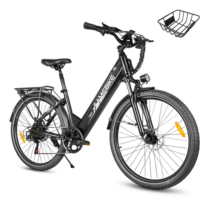 Samebike RS-A01 Pro-T Urban Electric Bicycle with Ergonomic Grip and LCD Display