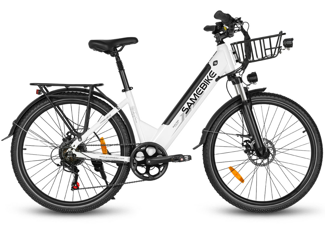 Samebike RS-A01 Pro-T Urban Electric Bicycle with Ergonomic Grip and LCD Display